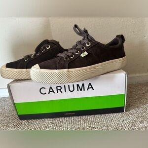 Cariuma Dark Brown Suede Sneakers